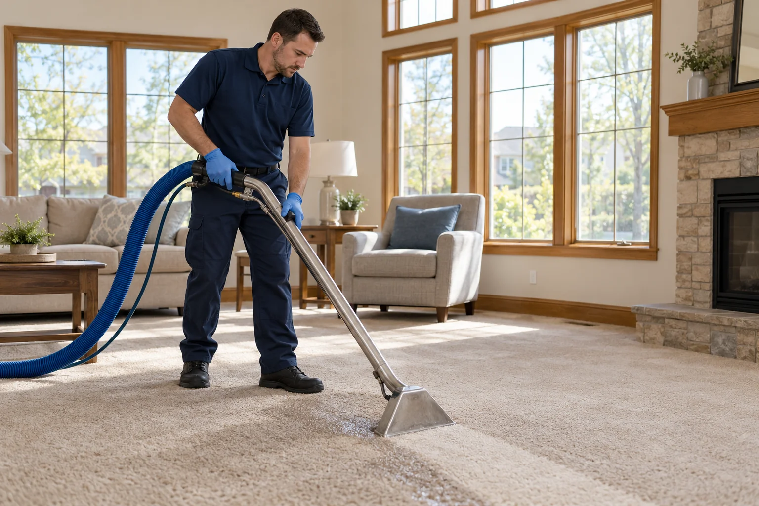 water damage restoration concept · Allen