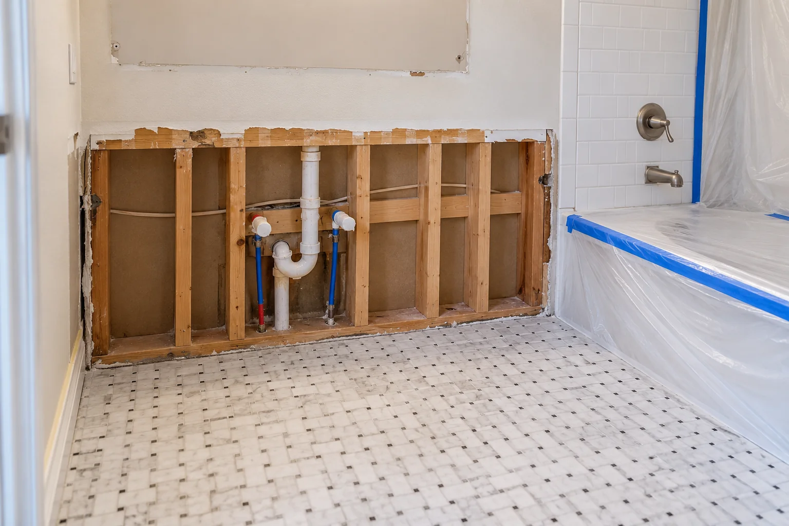 water damage restoration concept · Coppell