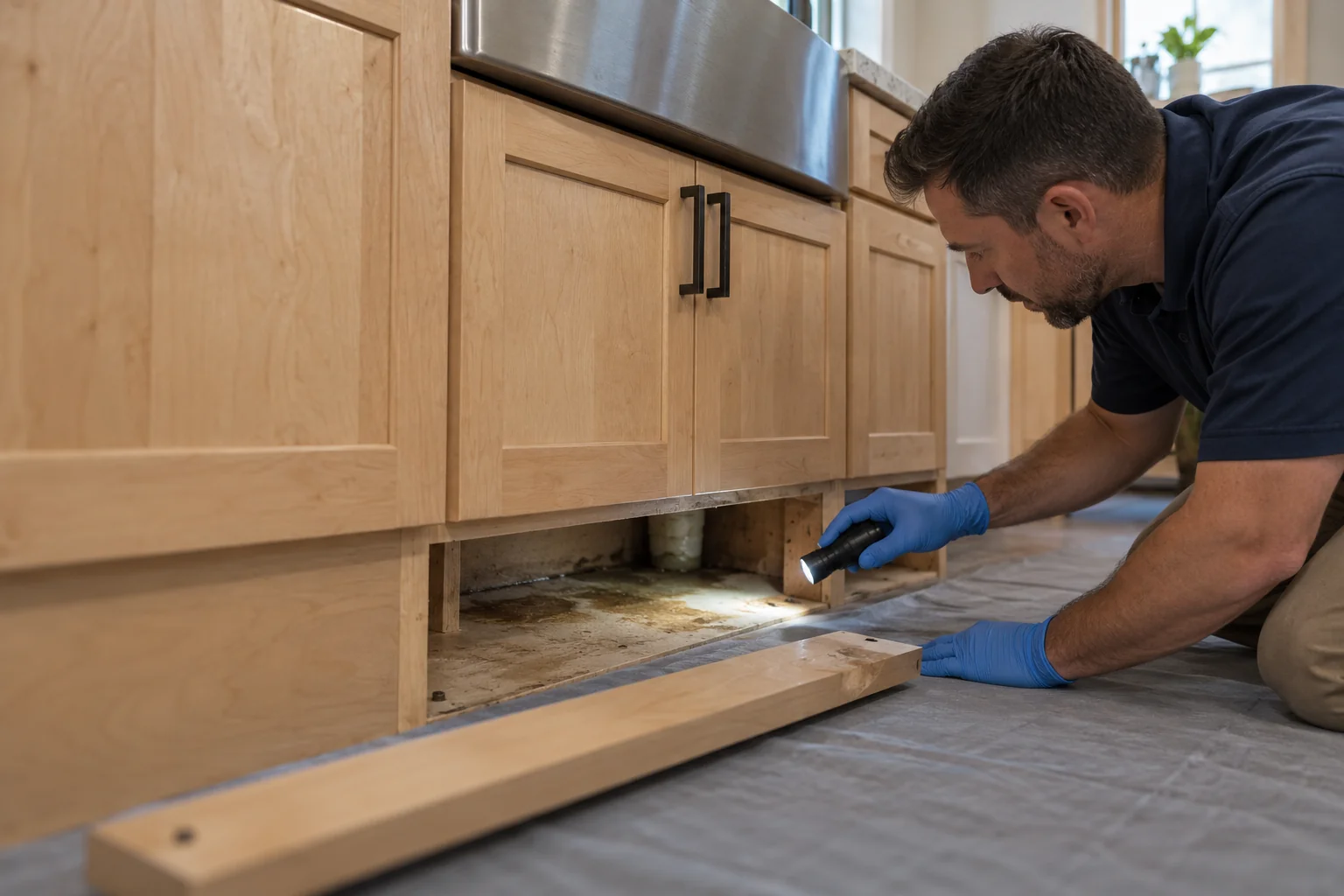 water damage restoration concept · Dallas