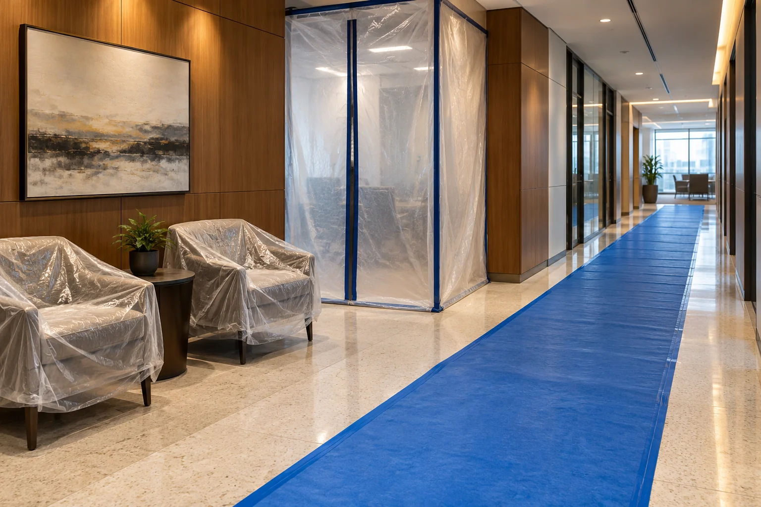 water damage restoration concept · Dallas
