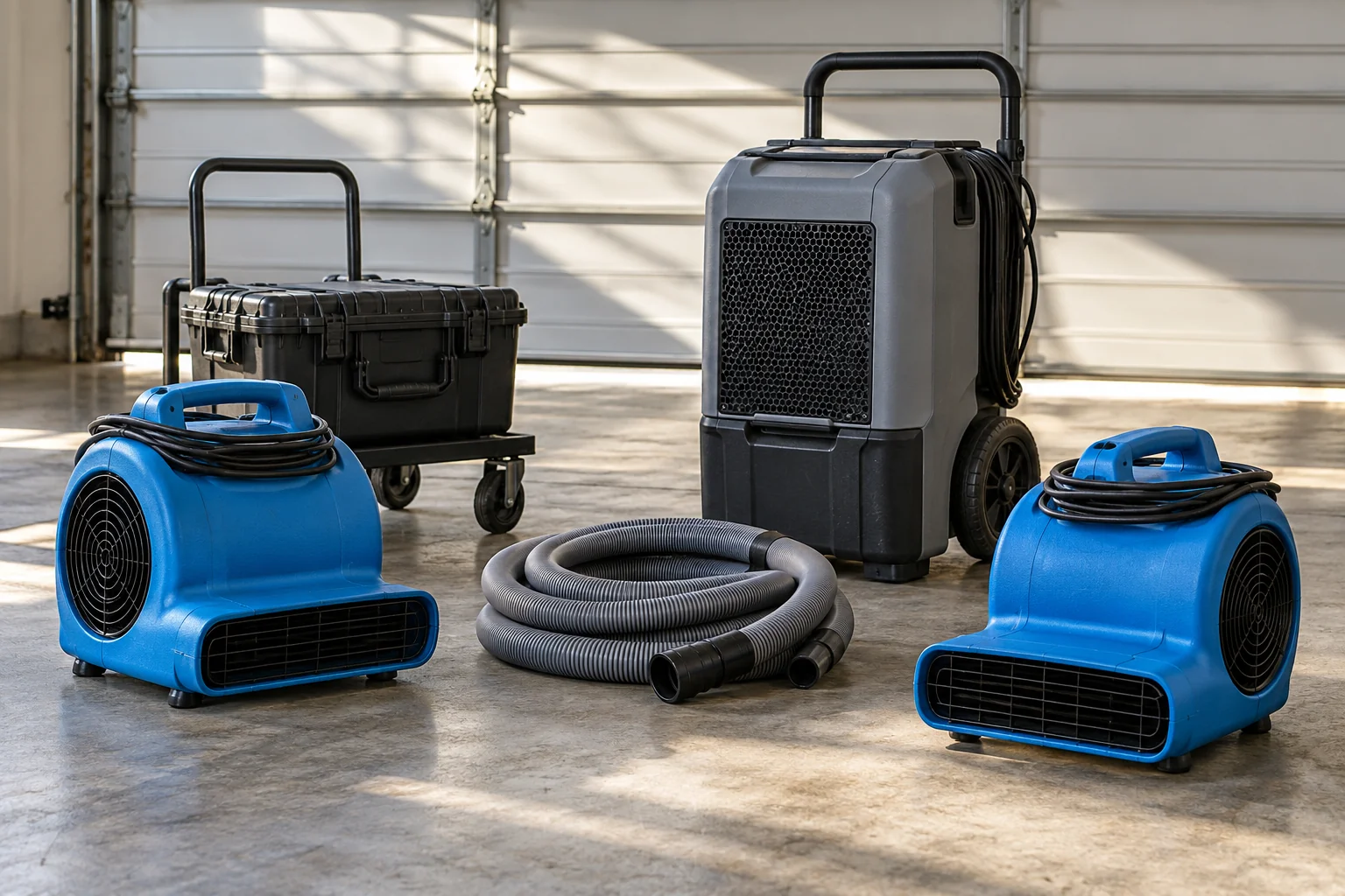water damage restoration concept · Dallas