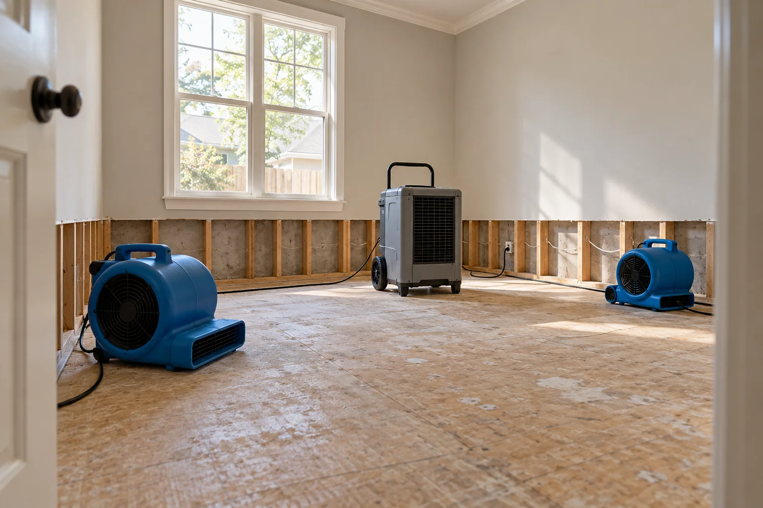 water damage restoration concept · DeSoto
