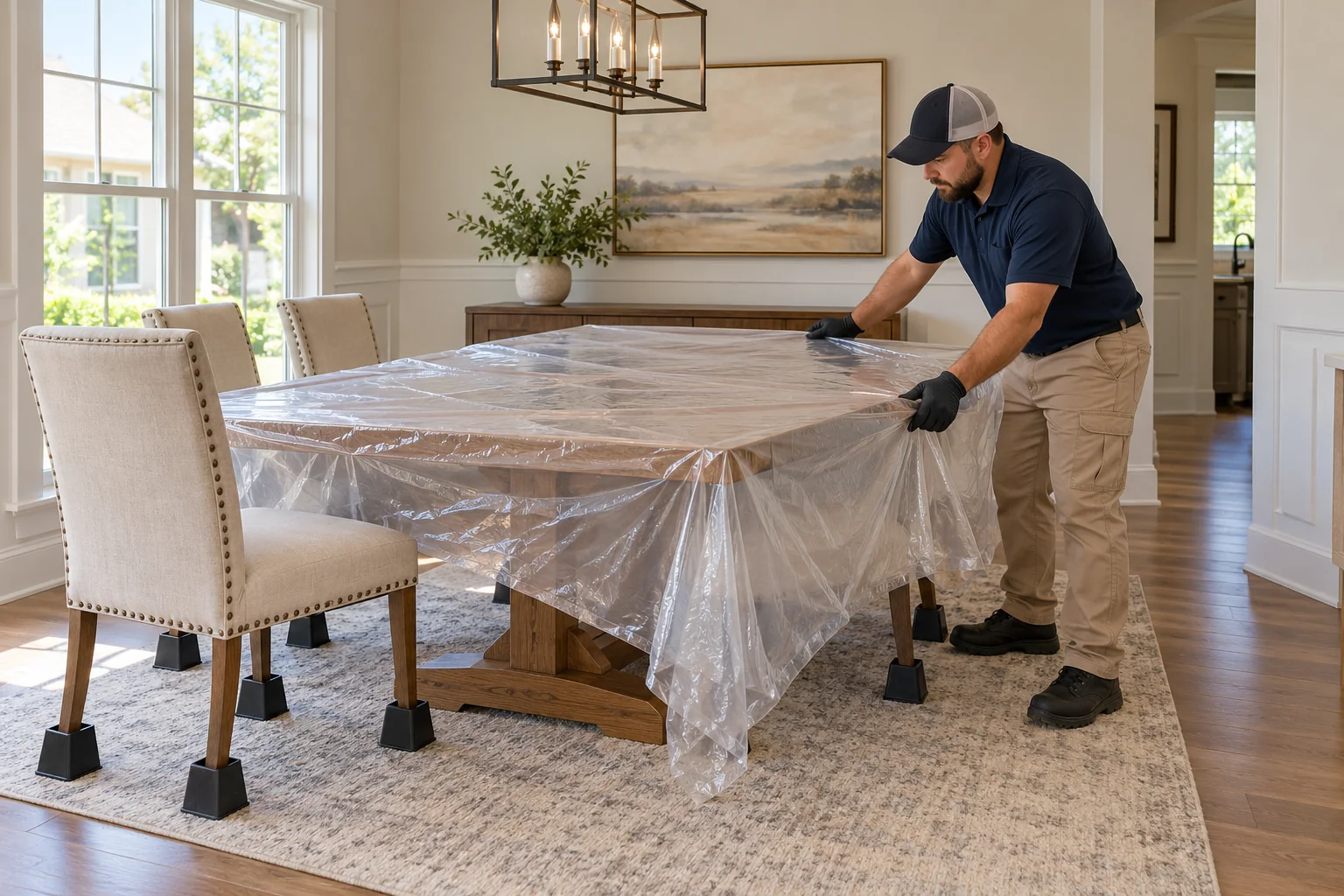 water damage restoration concept · DeSoto