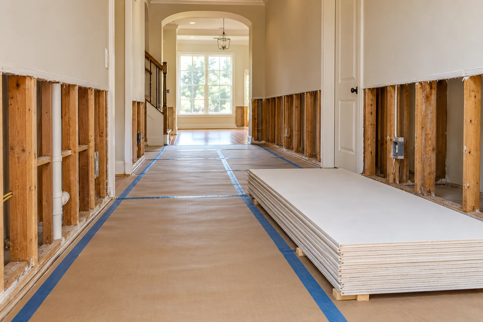 water damage restoration concept · DeSoto