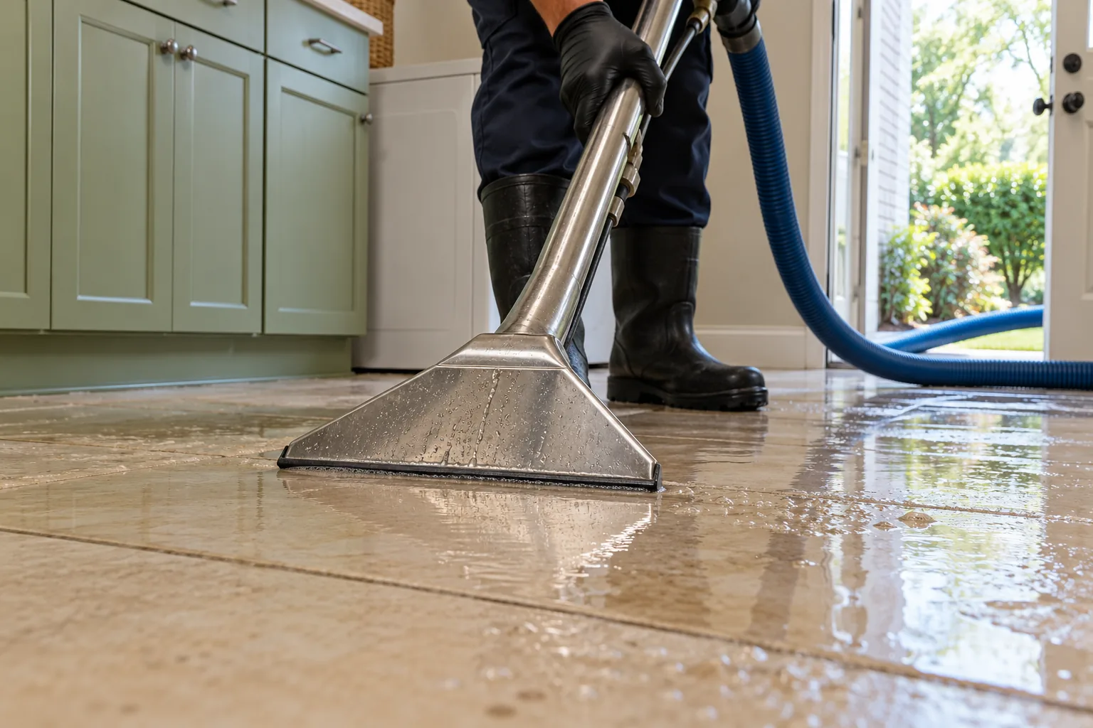 water damage restoration concept · Duncanville