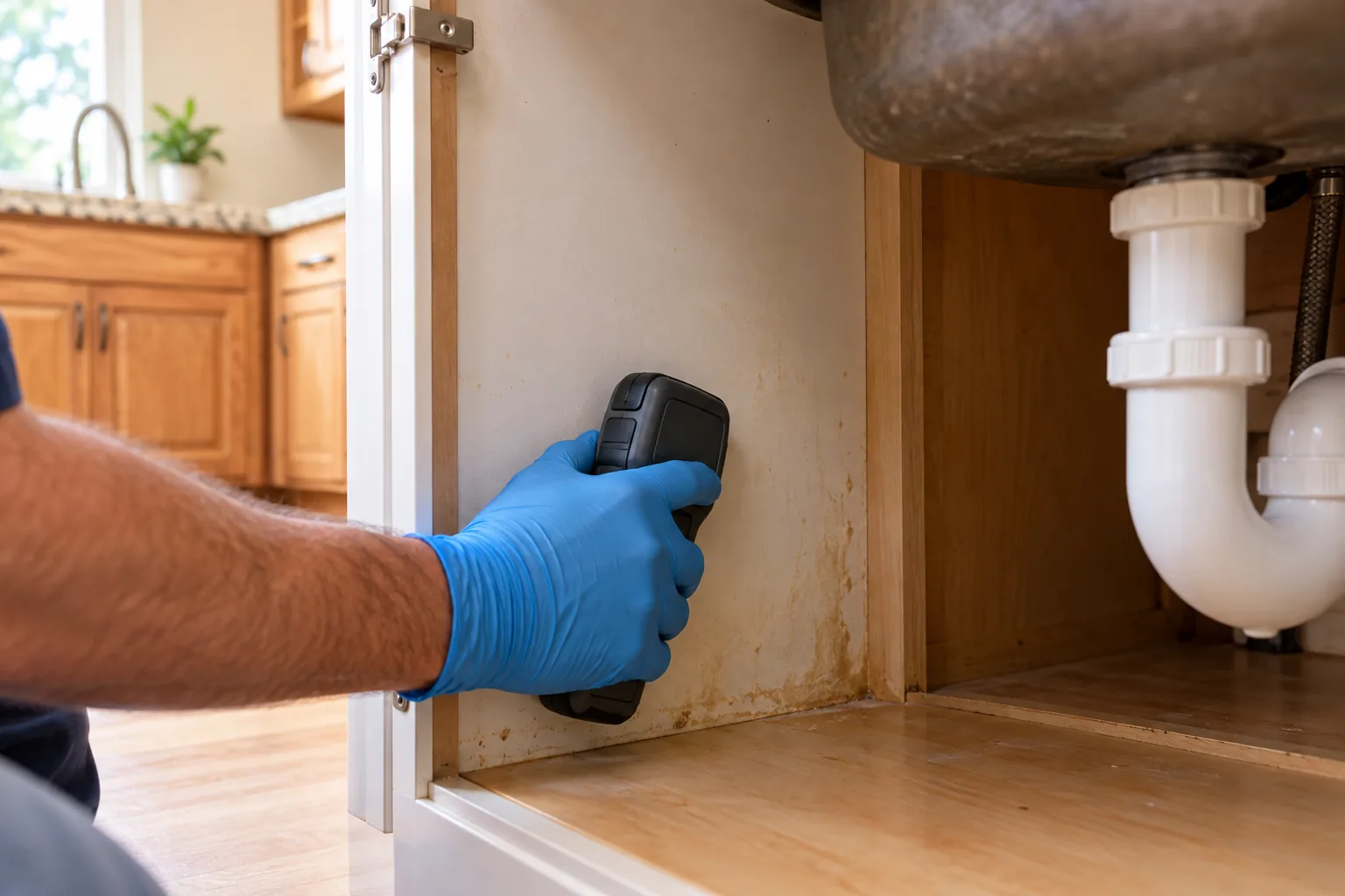 water damage restoration concept · Euless