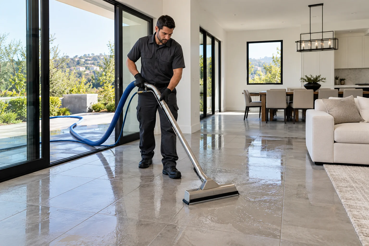 water damage restoration concept · Frisco