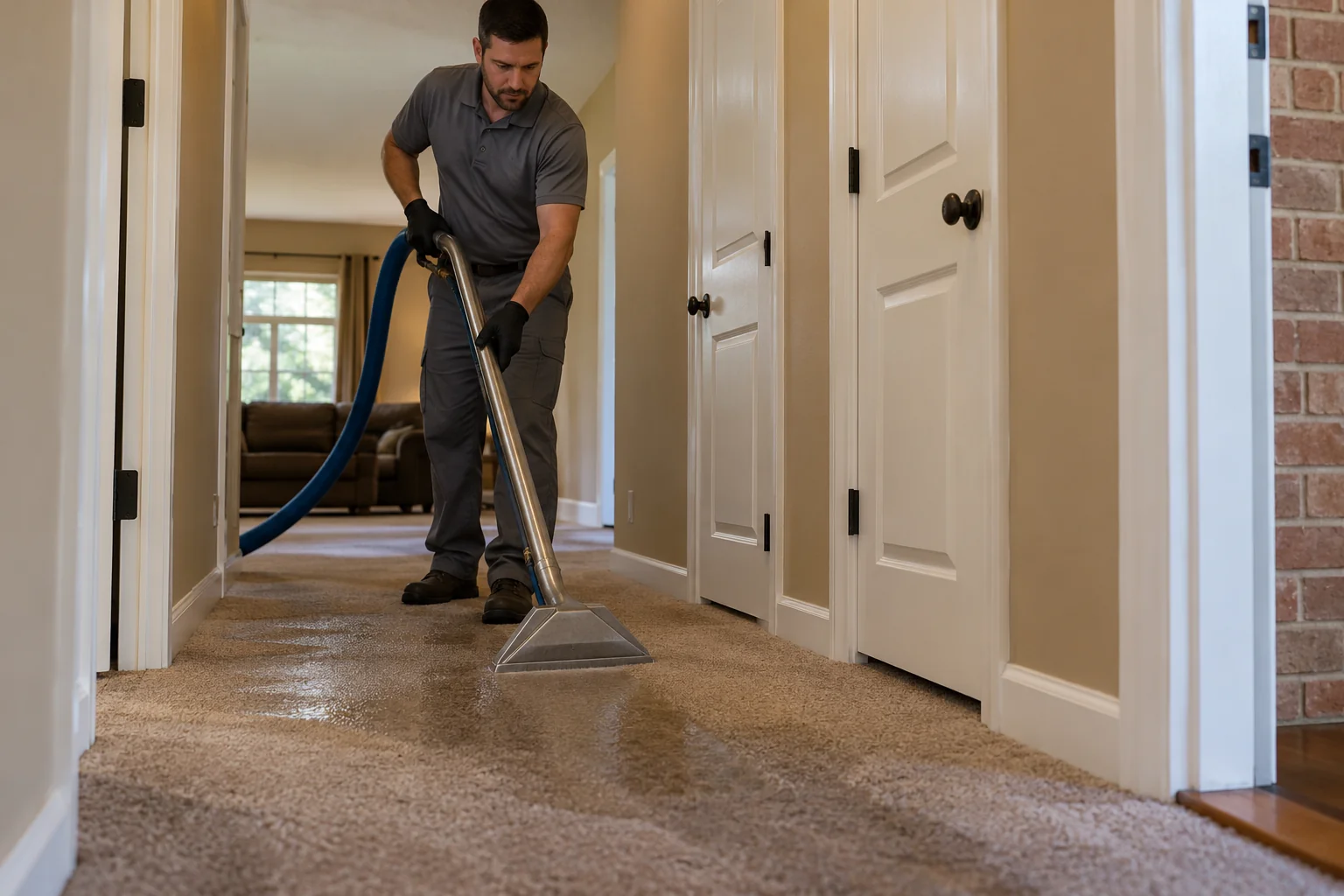 water damage restoration concept · Garland