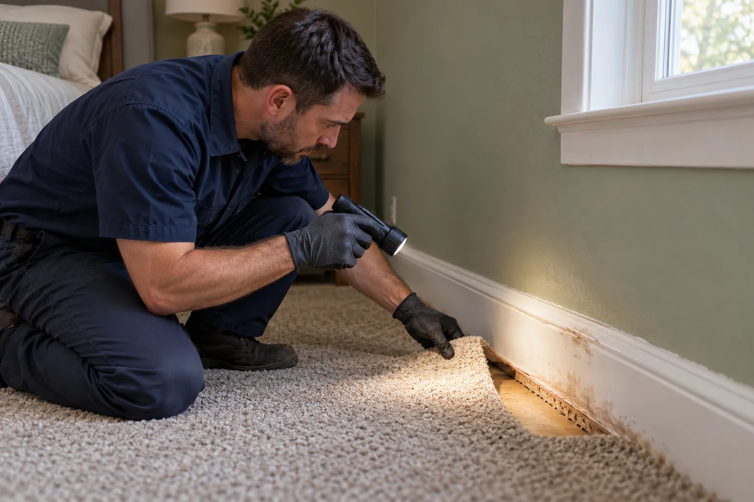 water damage restoration concept · Glenn Heights