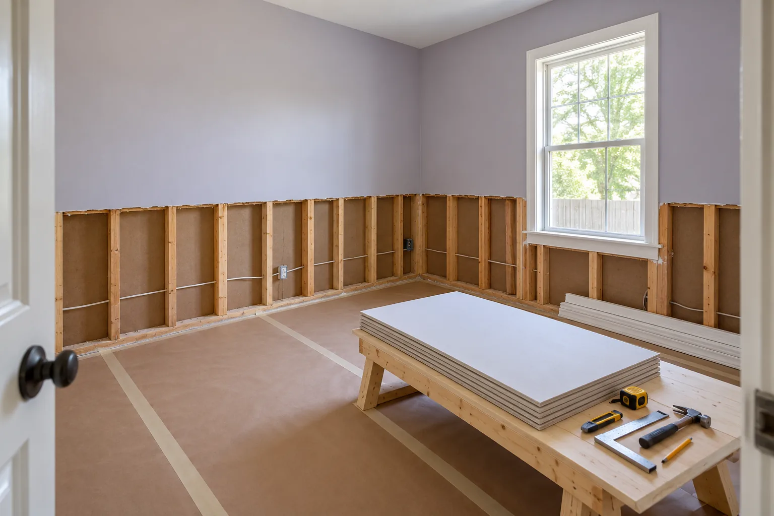 water damage restoration concept · Glenn Heights