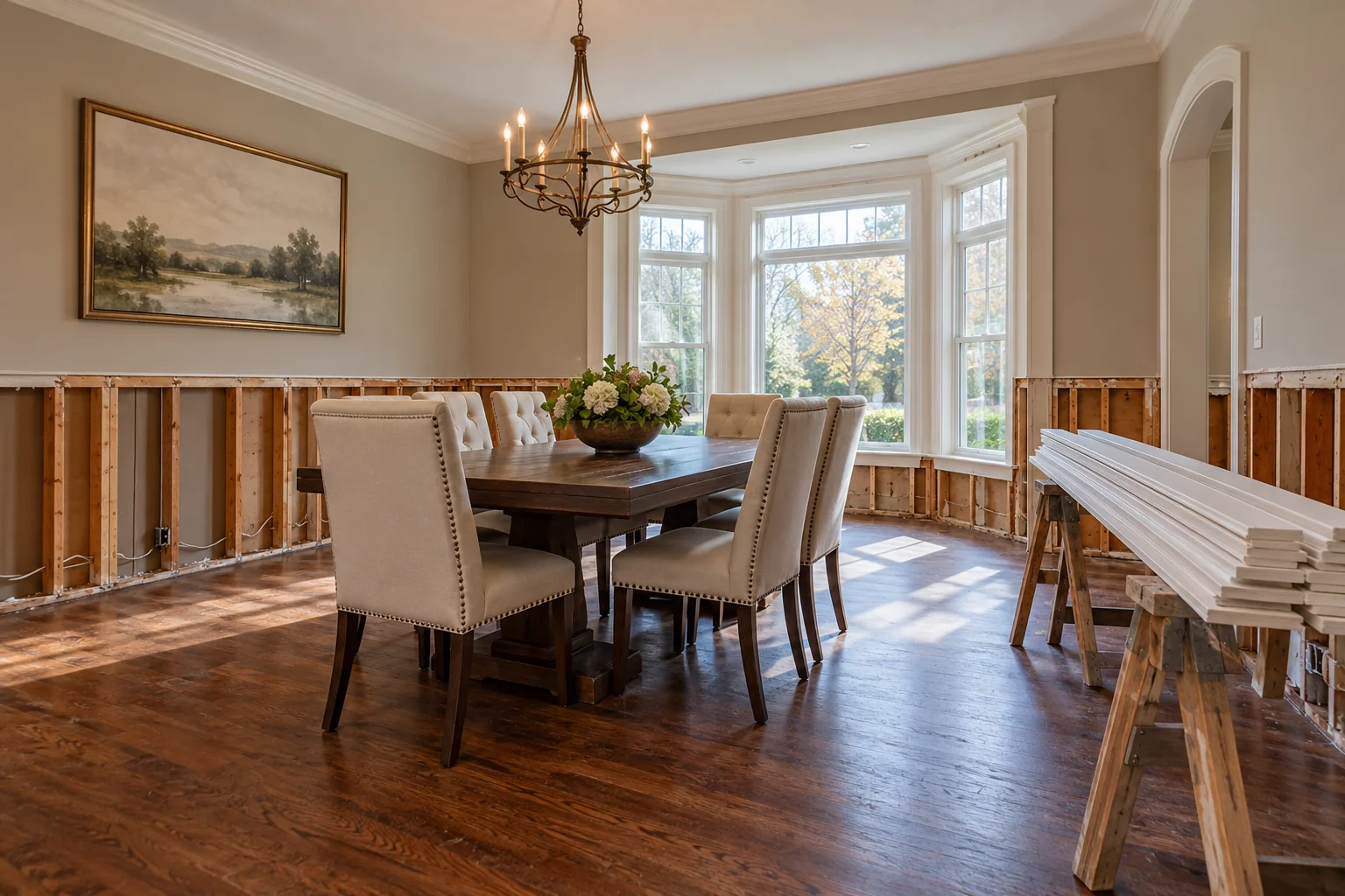 water damage restoration concept · Grapevine