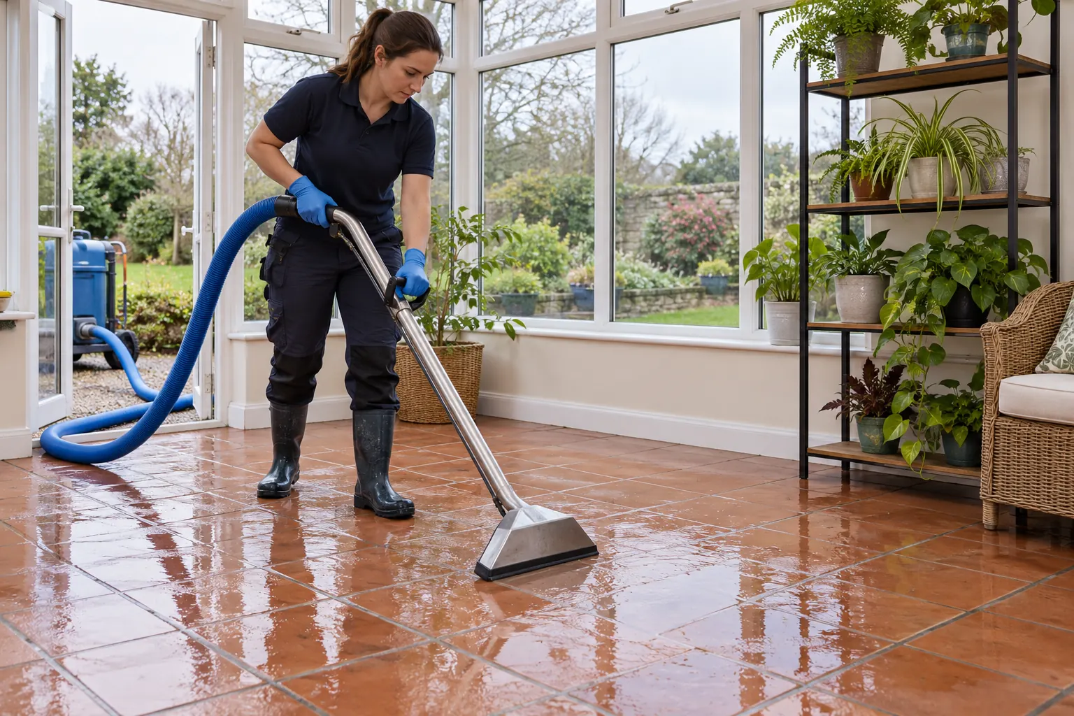 water damage restoration concept · Hurst
