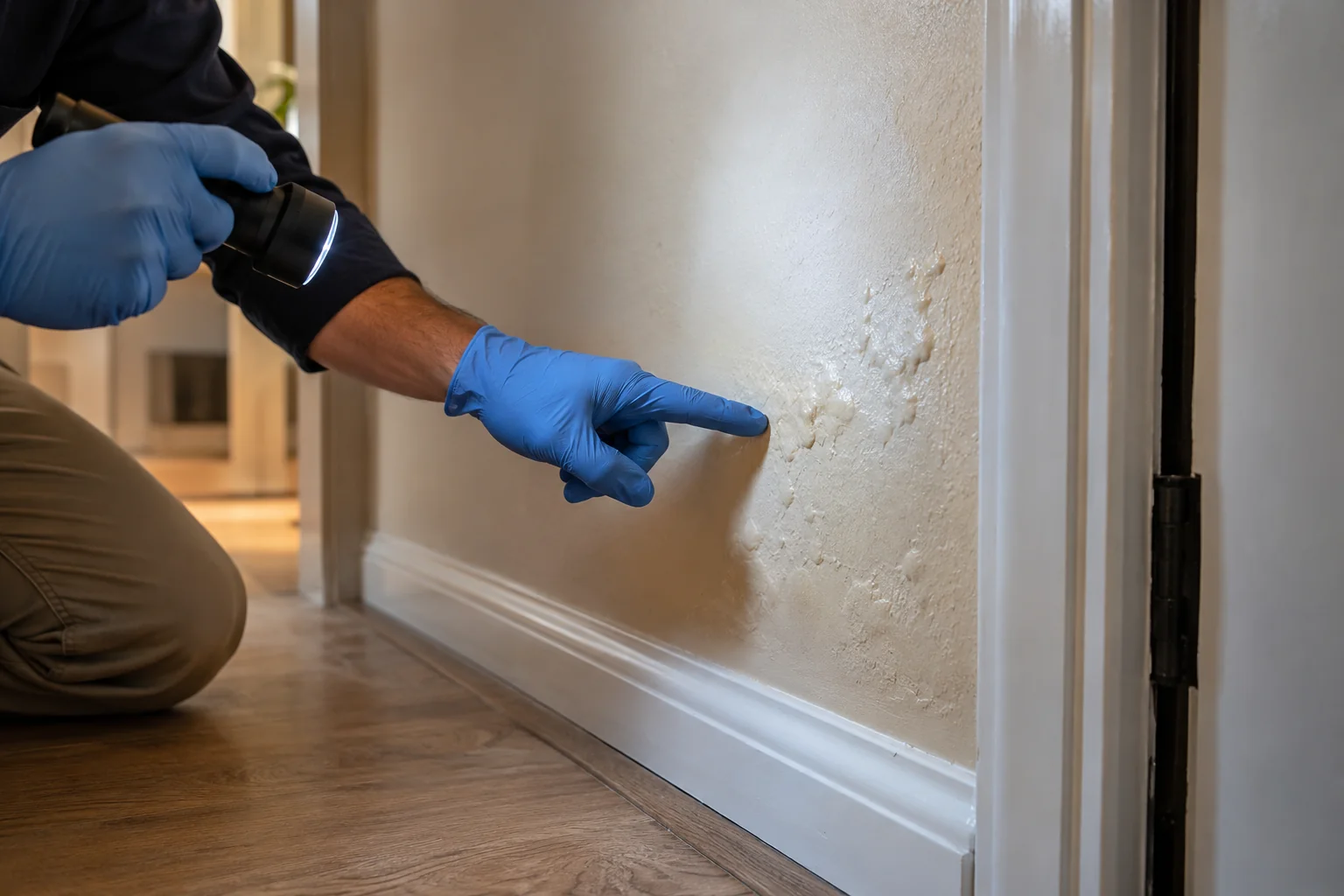 water damage restoration concept · Irving