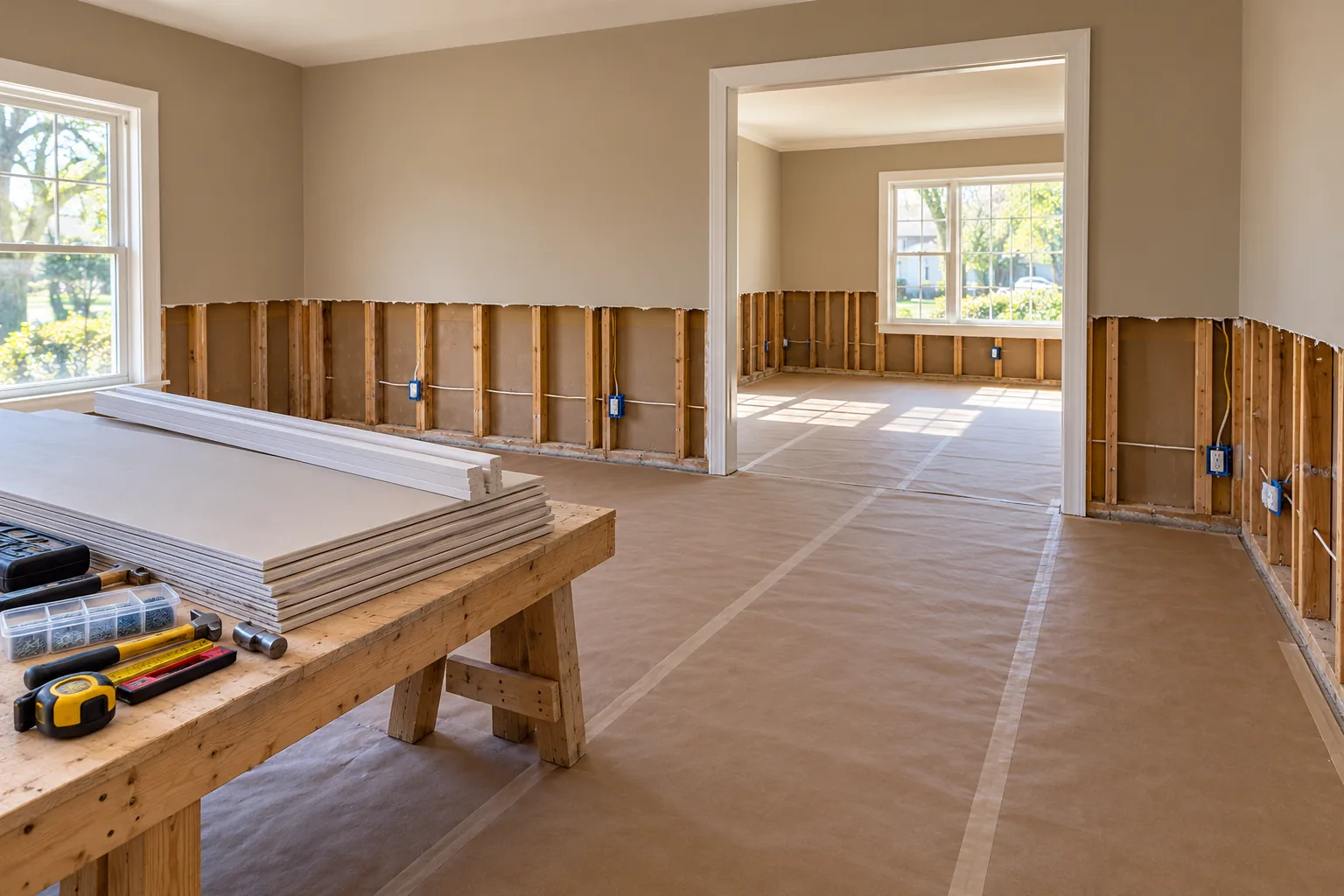 water damage restoration concept · Lancaster