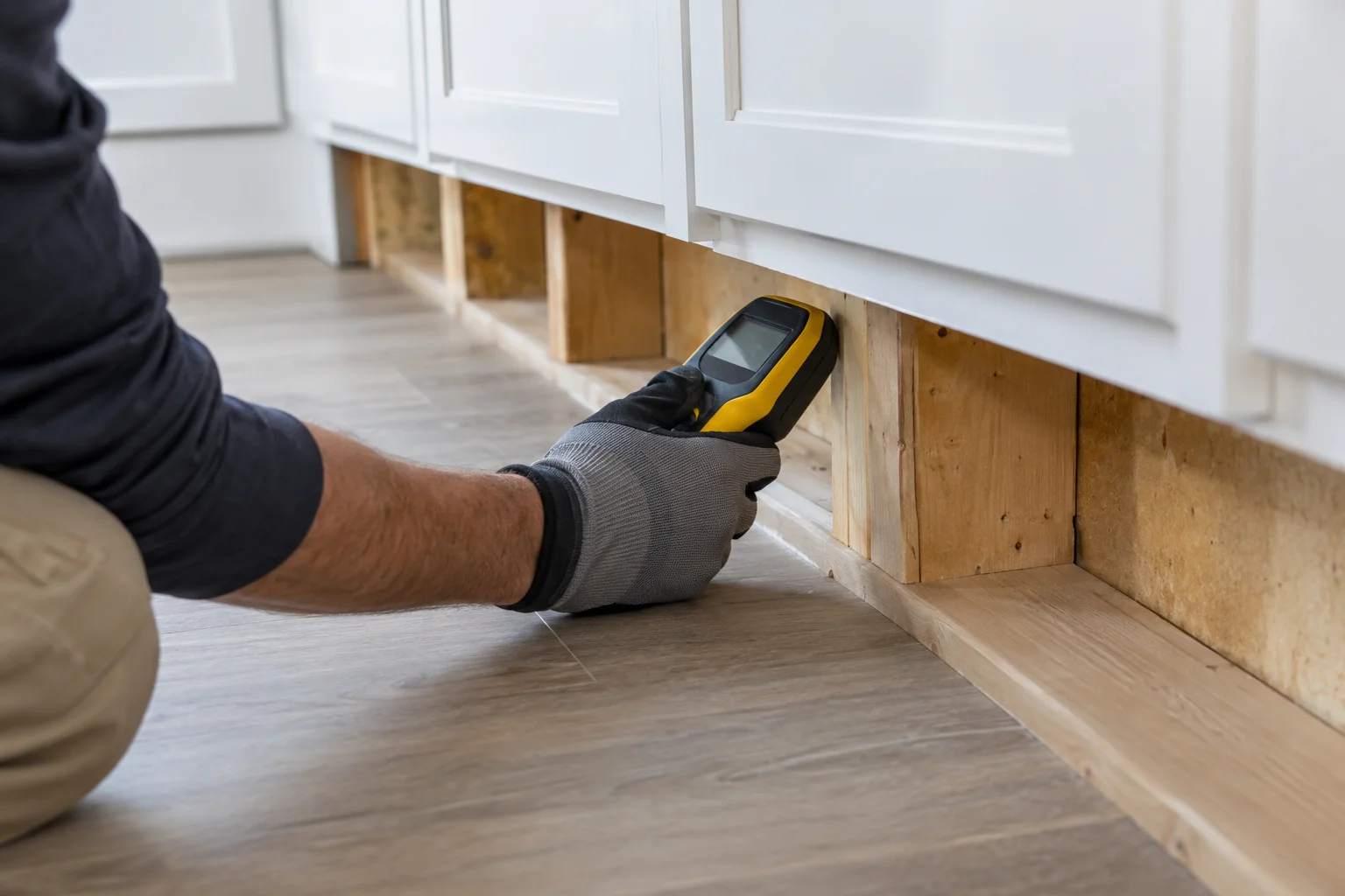 water damage restoration concept · Lewisville
