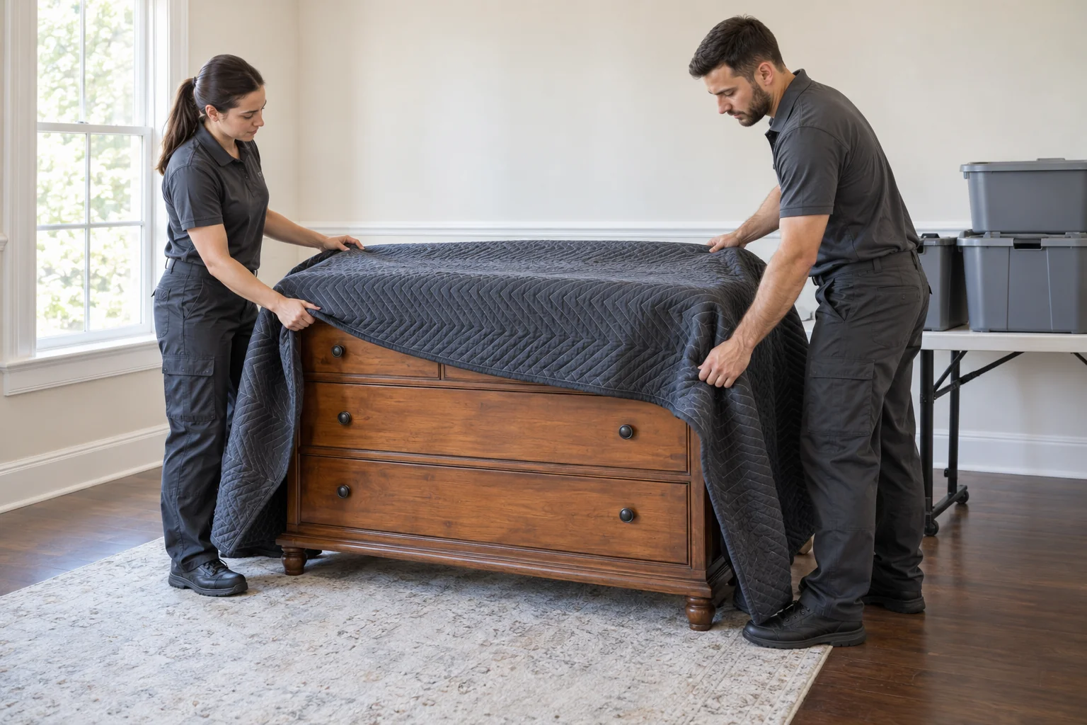water damage restoration concept · Lewisville