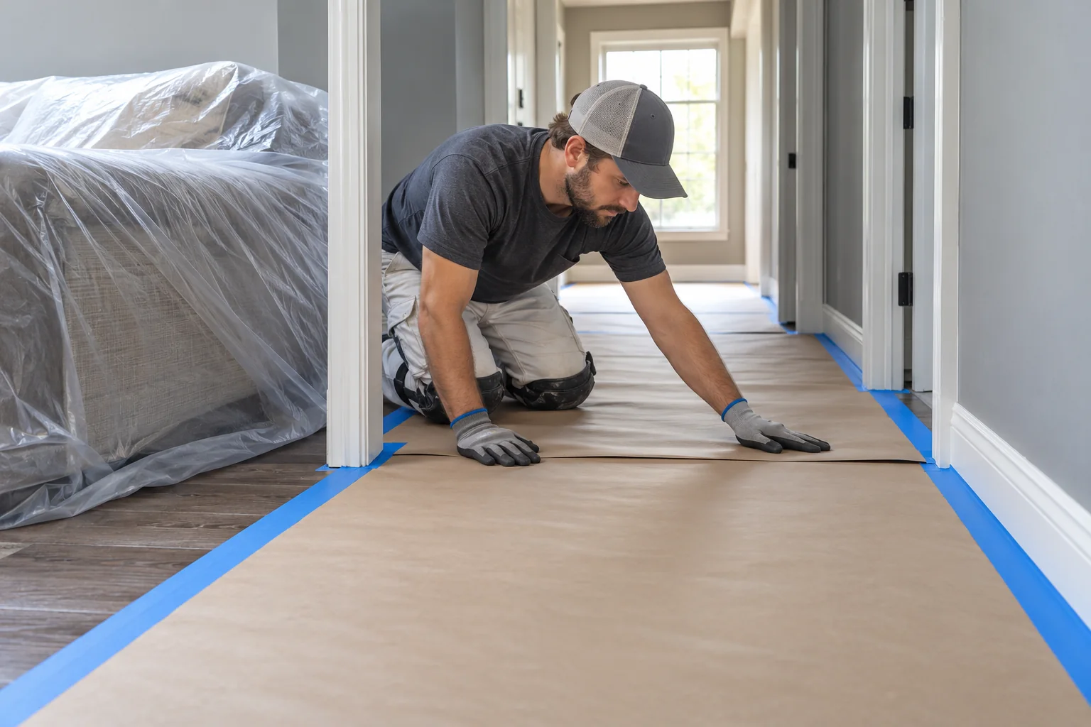 water damage restoration concept · Mansfield