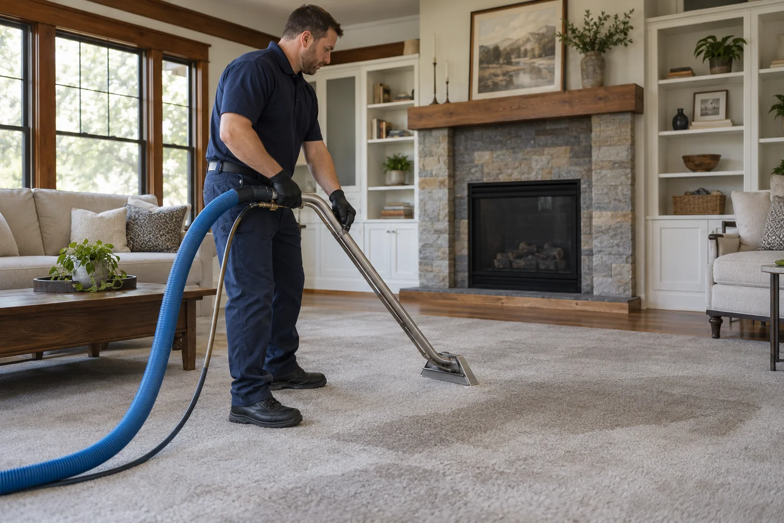 water damage restoration concept · McKinney