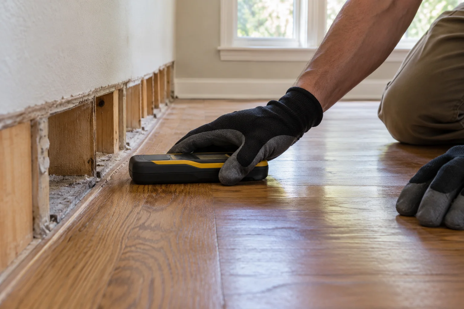 water damage restoration concept · McKinney