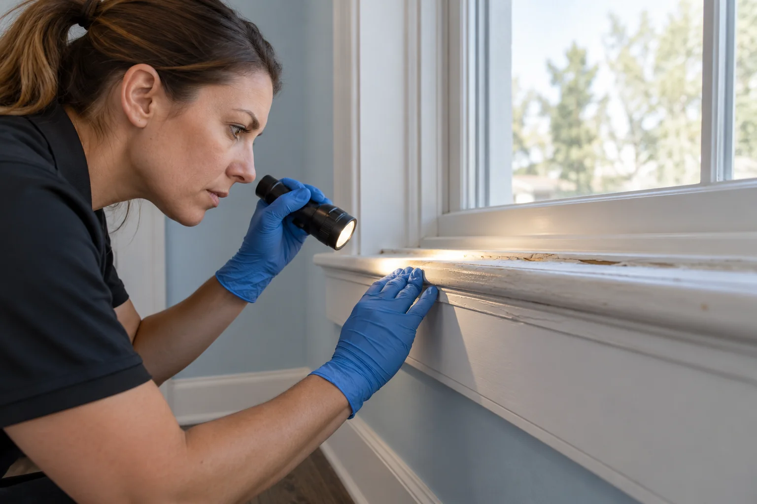 water damage restoration concept · McKinney