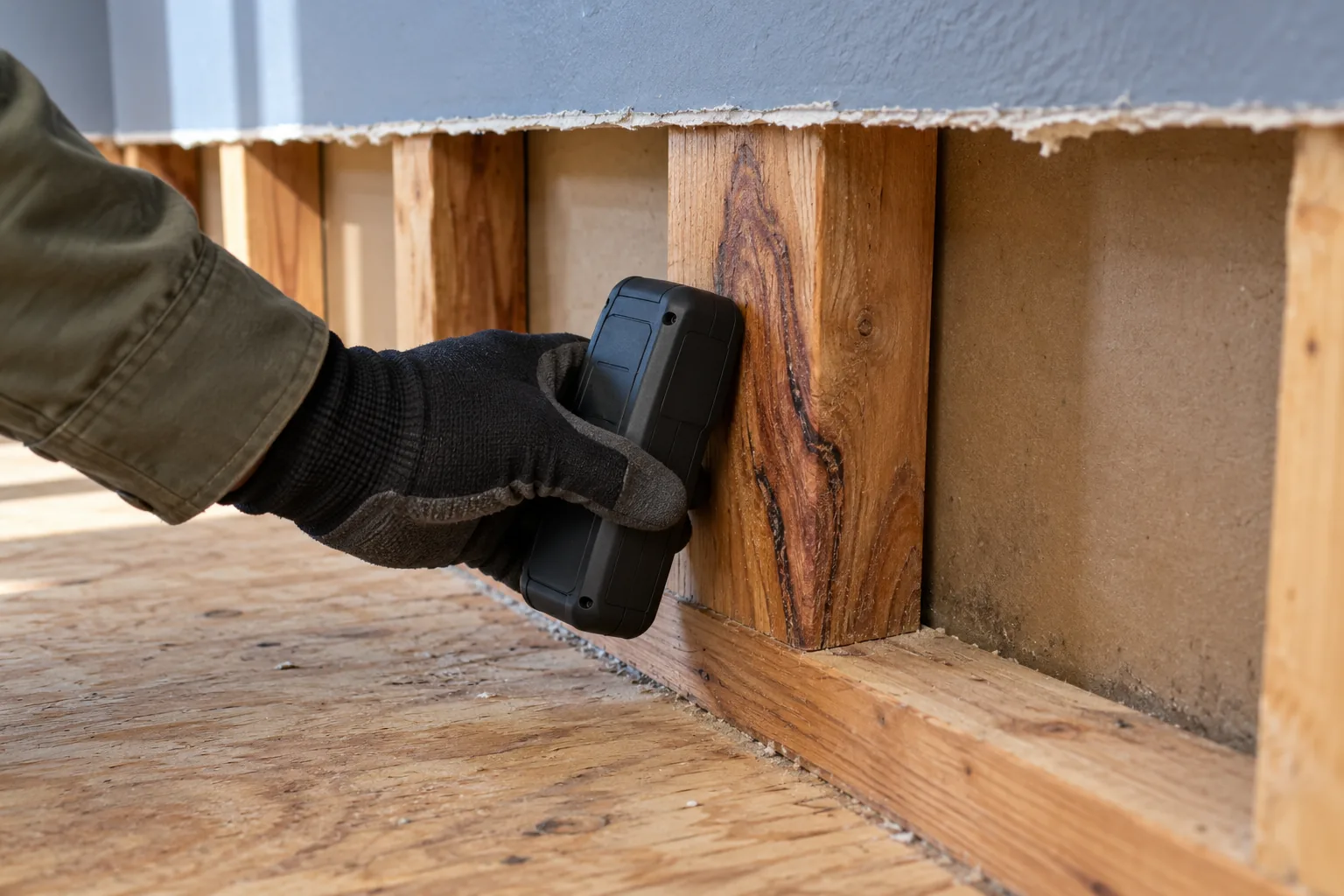 water damage restoration concept · Mesquite