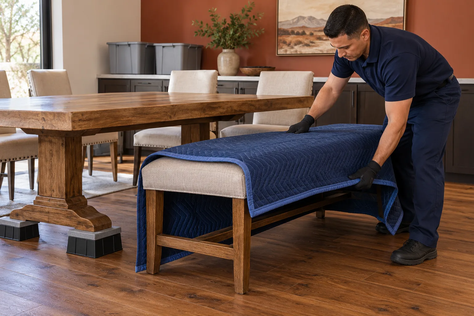 water damage restoration concept · Mesquite