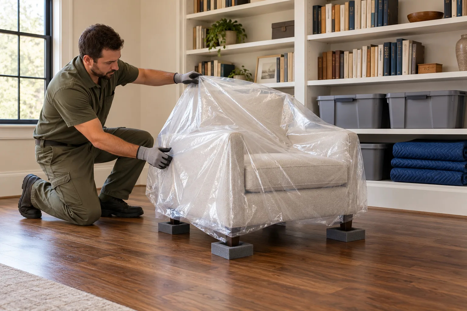 water damage restoration concept · Plano