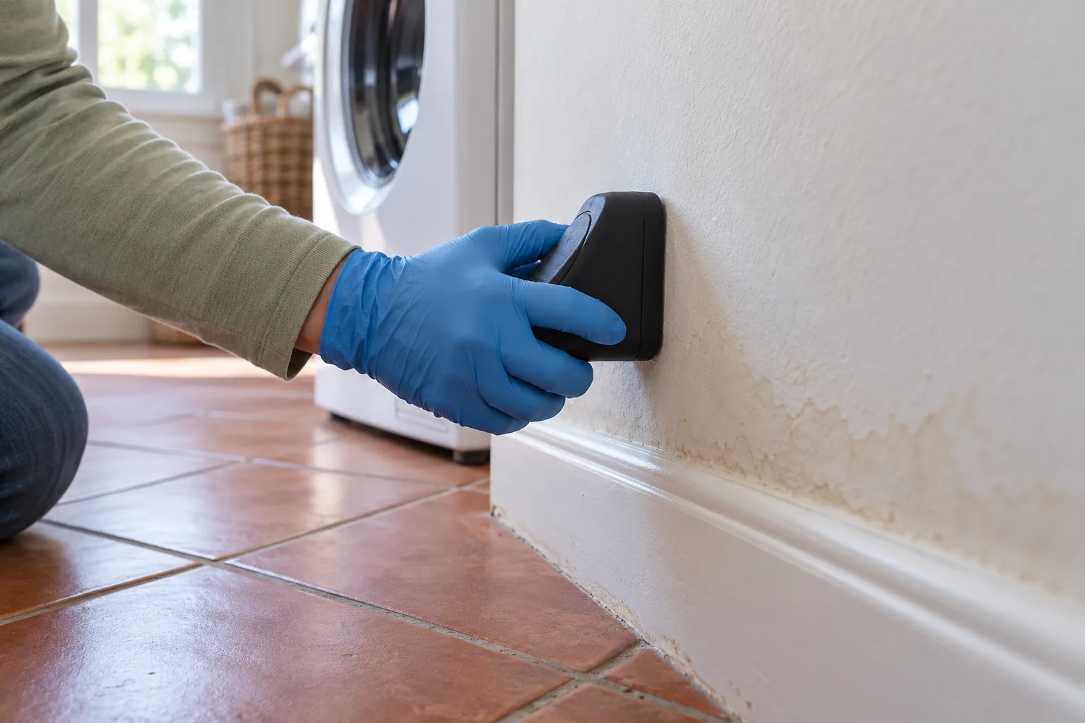 water damage restoration concept · Richardson