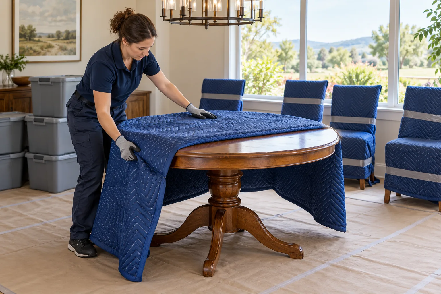 water damage restoration concept · Richardson