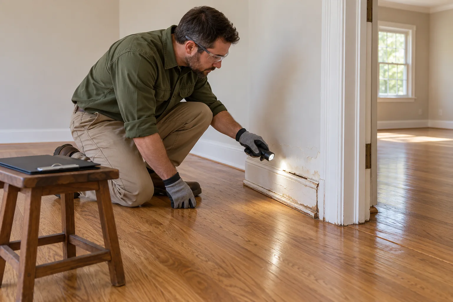 water damage restoration concept · Richardson