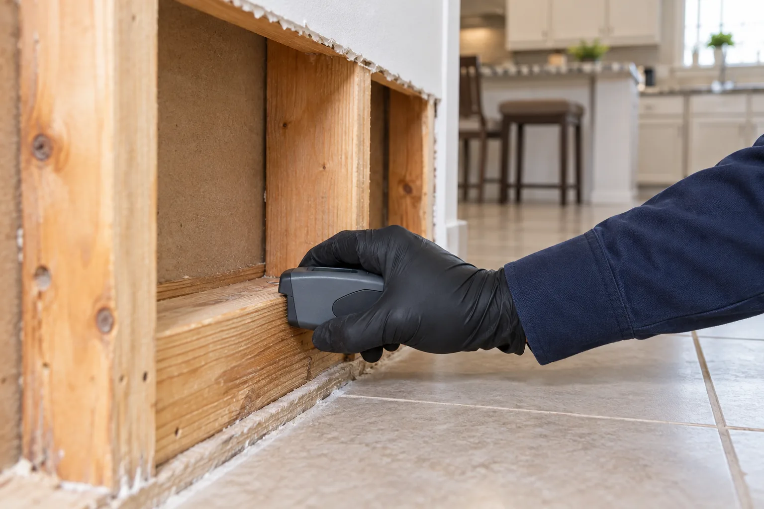 water damage restoration concept · Rockwall