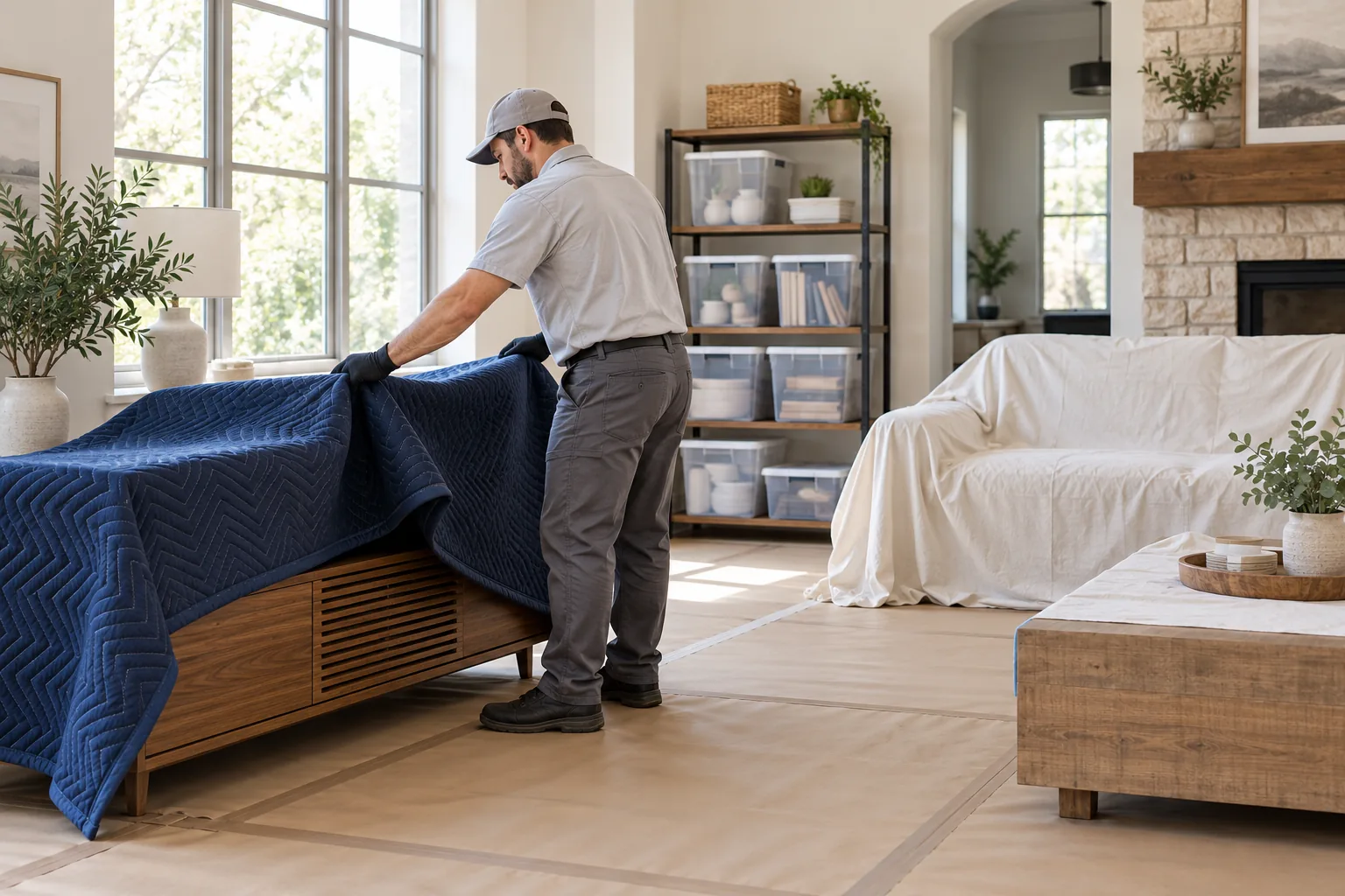 water damage restoration concept · Rockwall