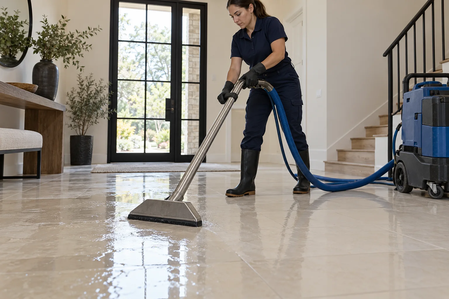 water damage restoration concept · Southlake