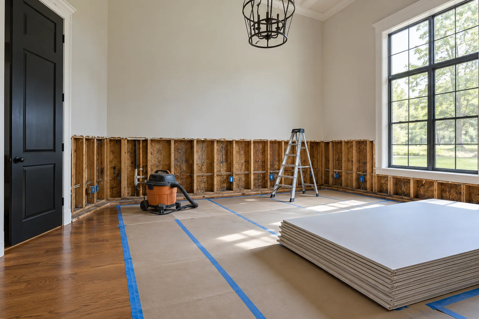 water damage restoration concept · Southlake