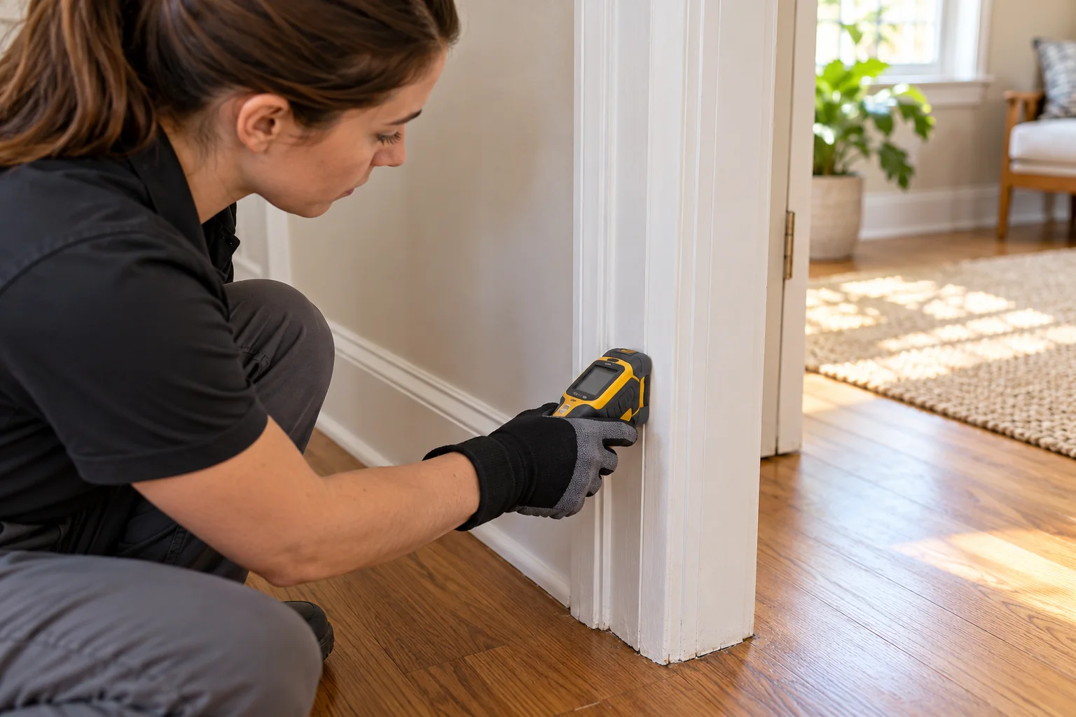 water damage restoration concept · Waxahachie
