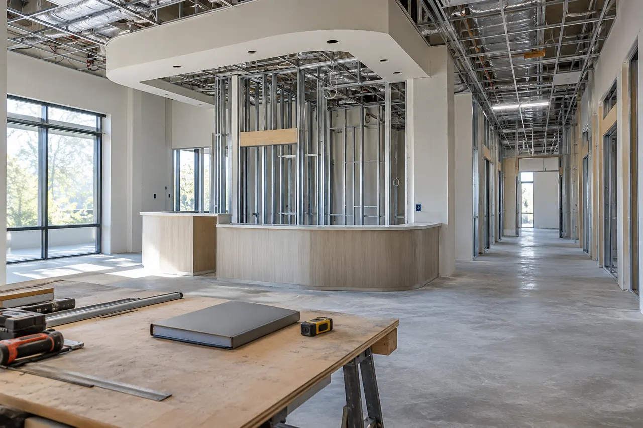 commercial construction concept · Allen