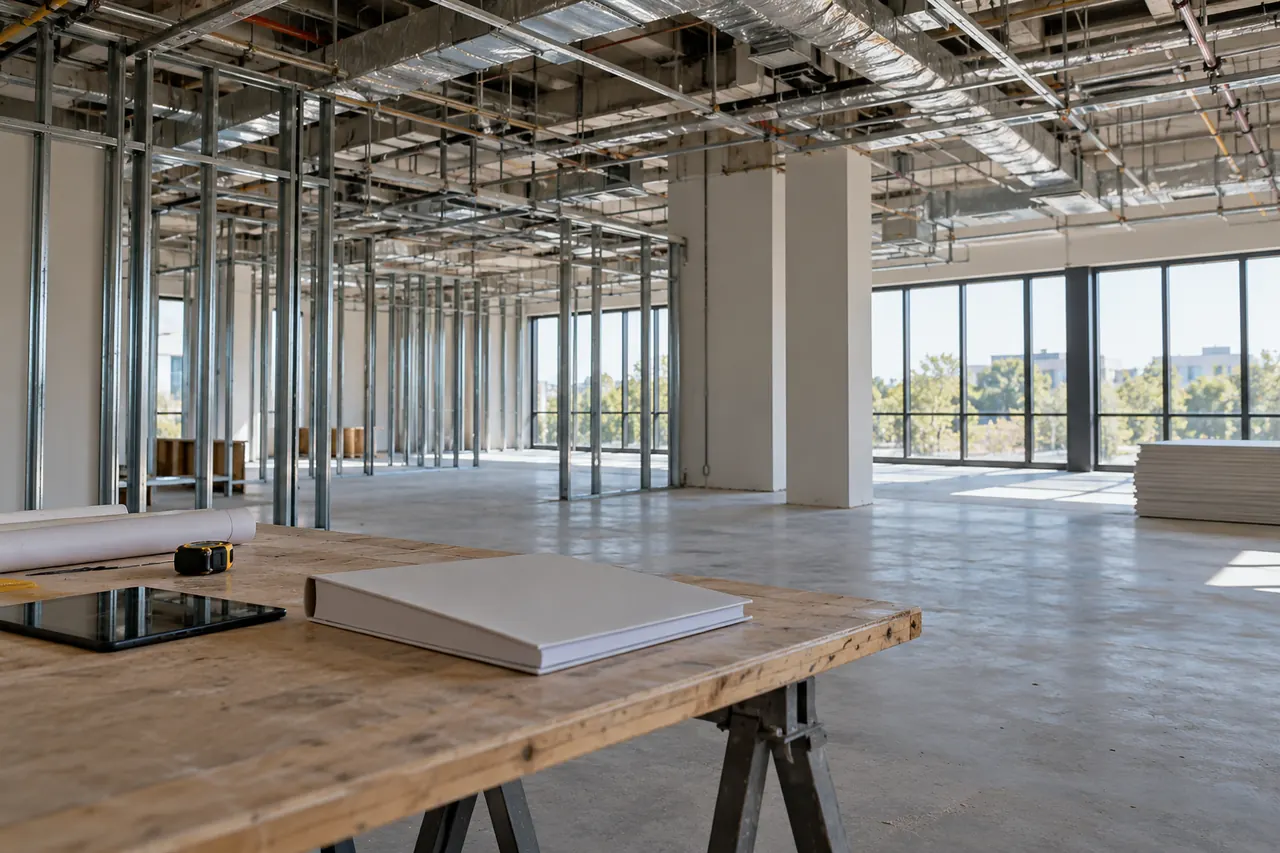 commercial construction concept · Allen