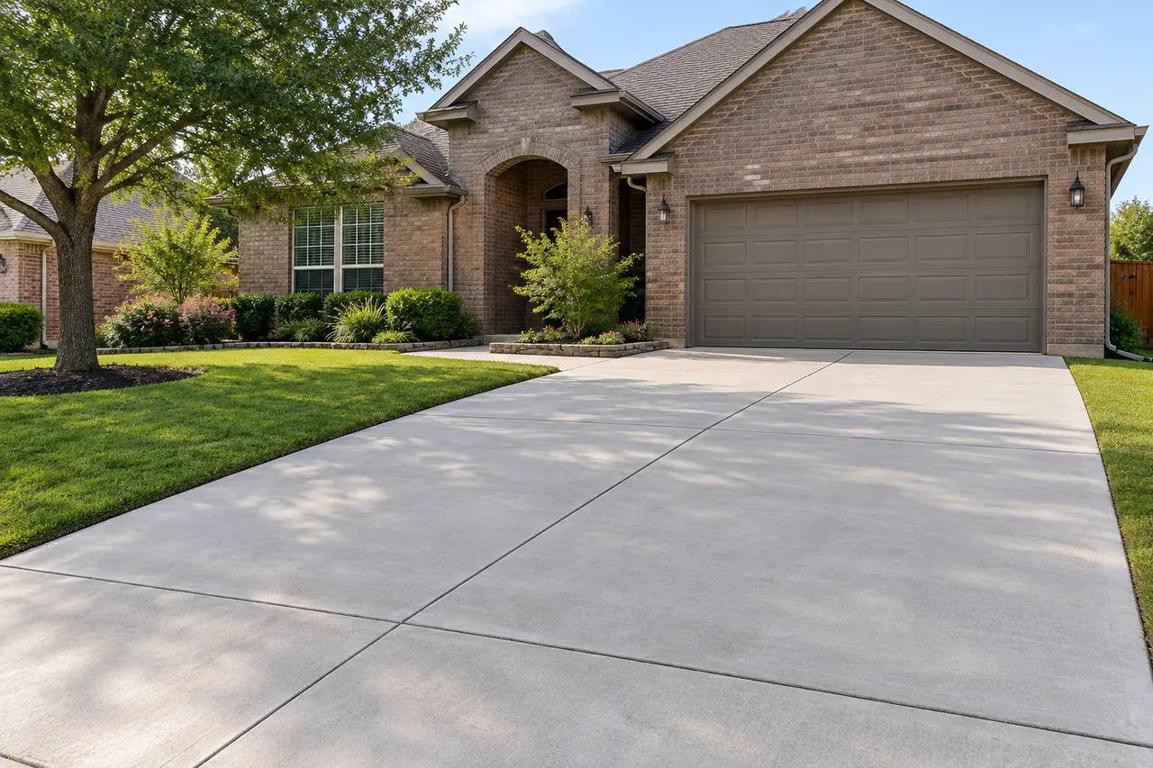 concrete driveways concept · Allen