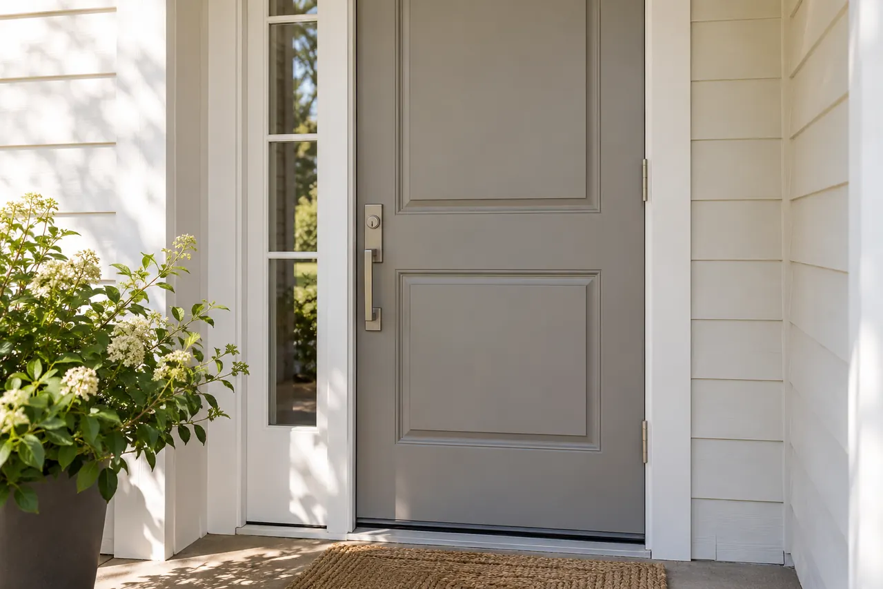 door installation concept · Allen