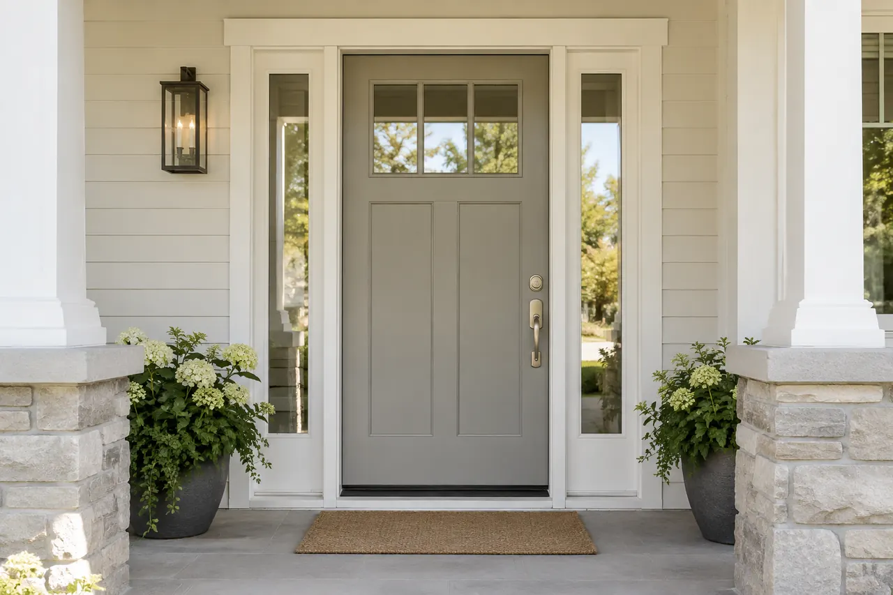 door installation concept · Allen