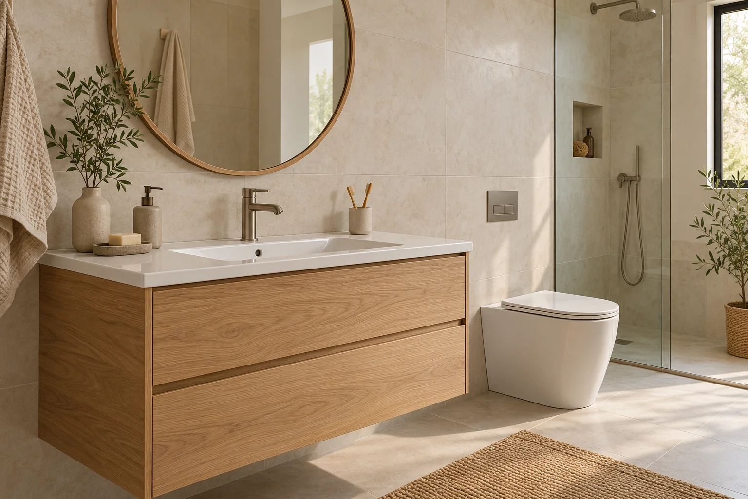 bathroom remodeling concept · Arlington