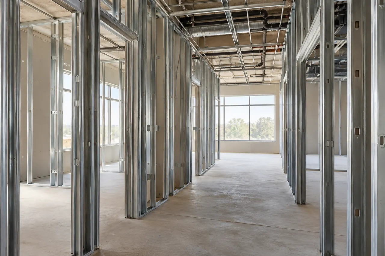 commercial construction concept · Arlington