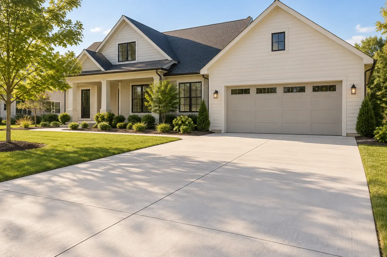 concrete driveways concept · Arlington