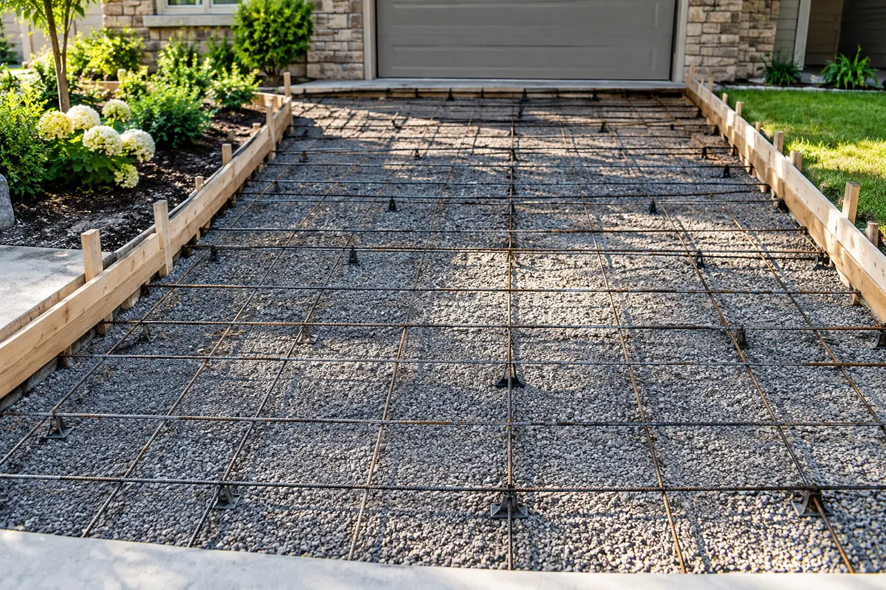 concrete driveways concept · Arlington