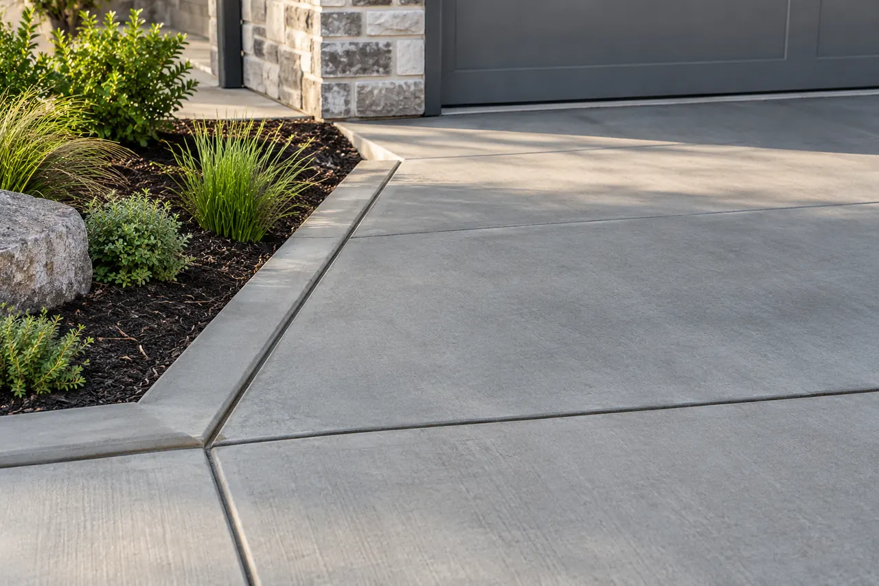 concrete driveways concept · Arlington
