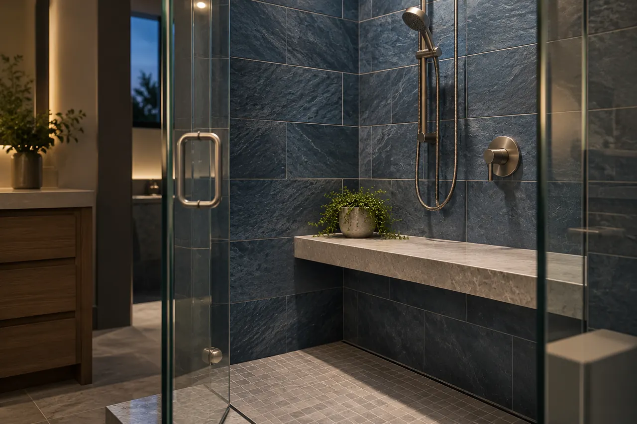 shower remodeling concept · Arlington