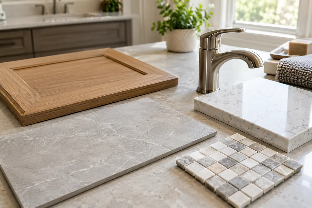 Bathroom remodeling concept · Waxahachie