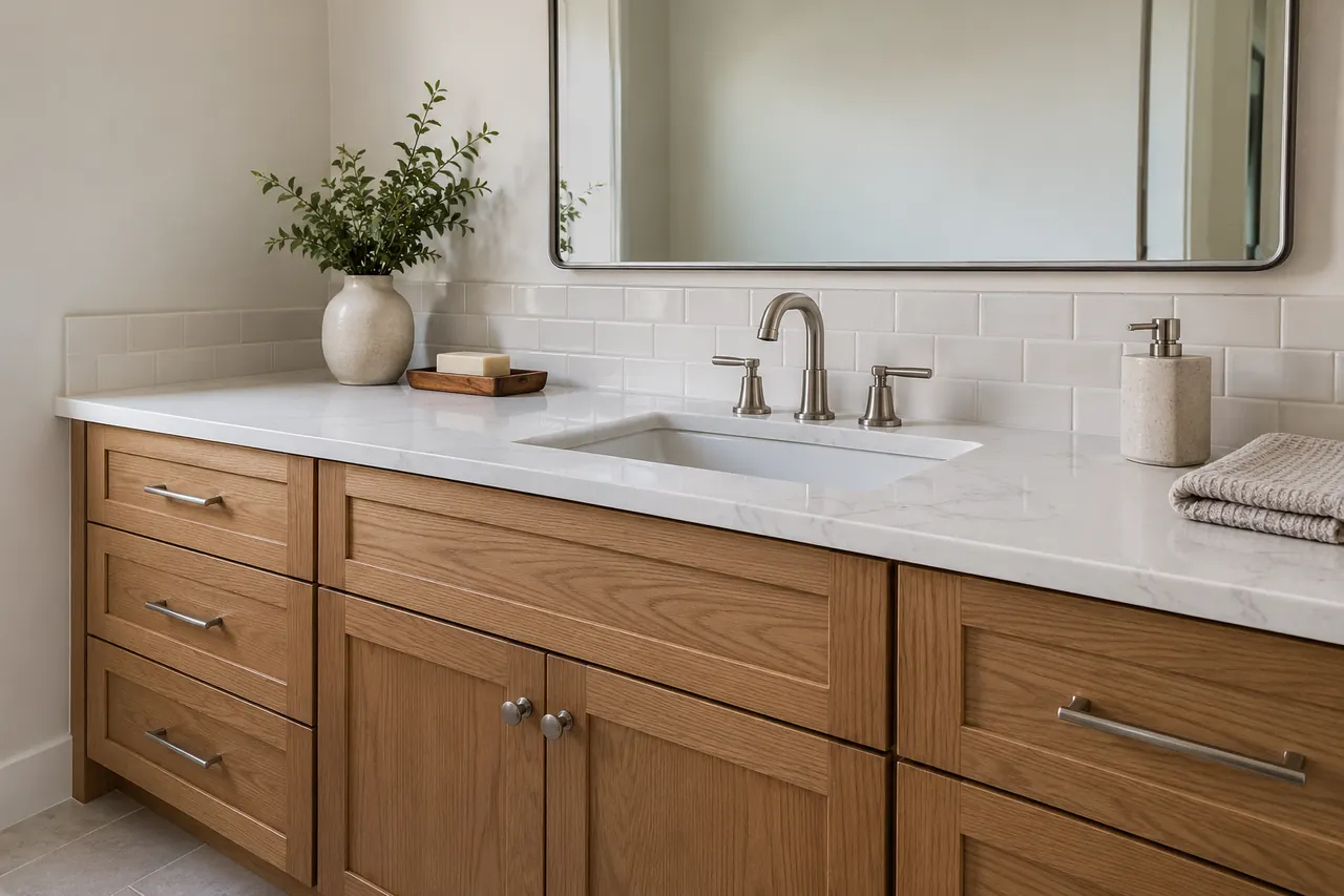 Bathroom remodeling concept · Waxahachie