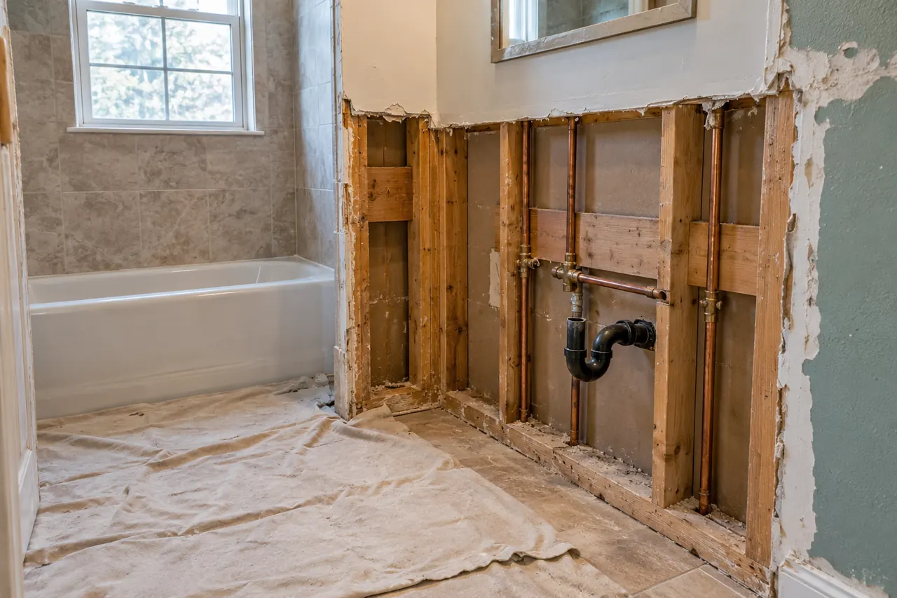 Bathroom remodeling concept · Waxahachie