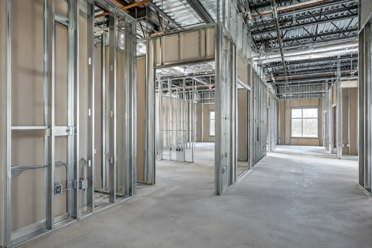 commercial construction concept · Bedford